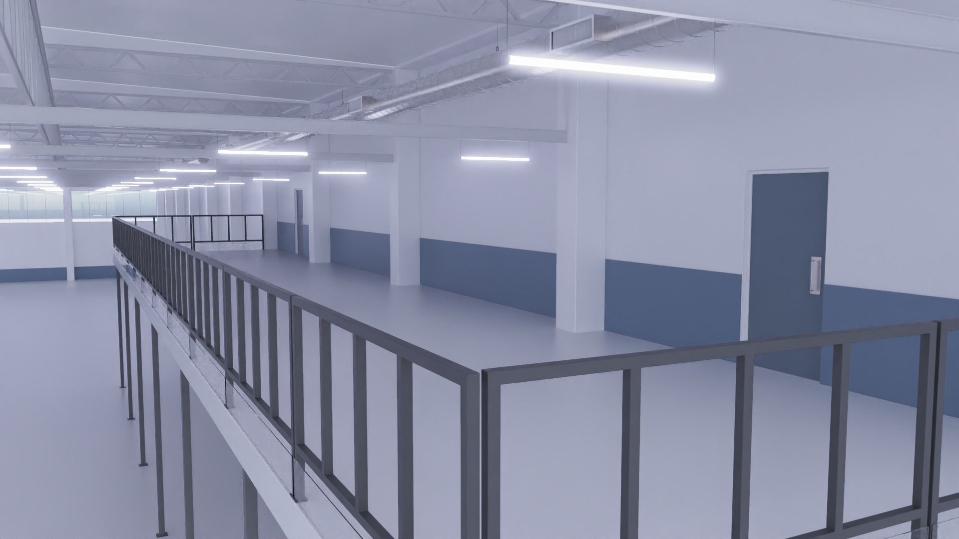 Warehouse Interior 2 3D model_6