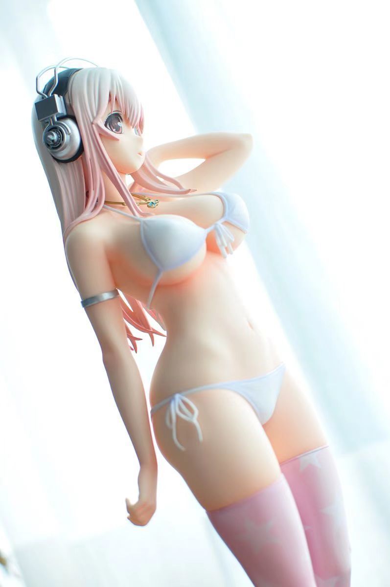 SuperSonico  bikini sexy girl for 3D printing model 3D print model_1