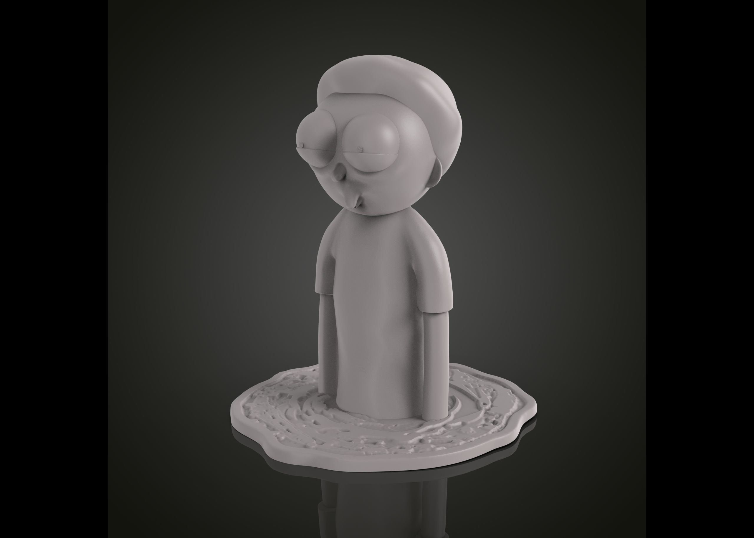 Morty and Rick 3D print model_13
