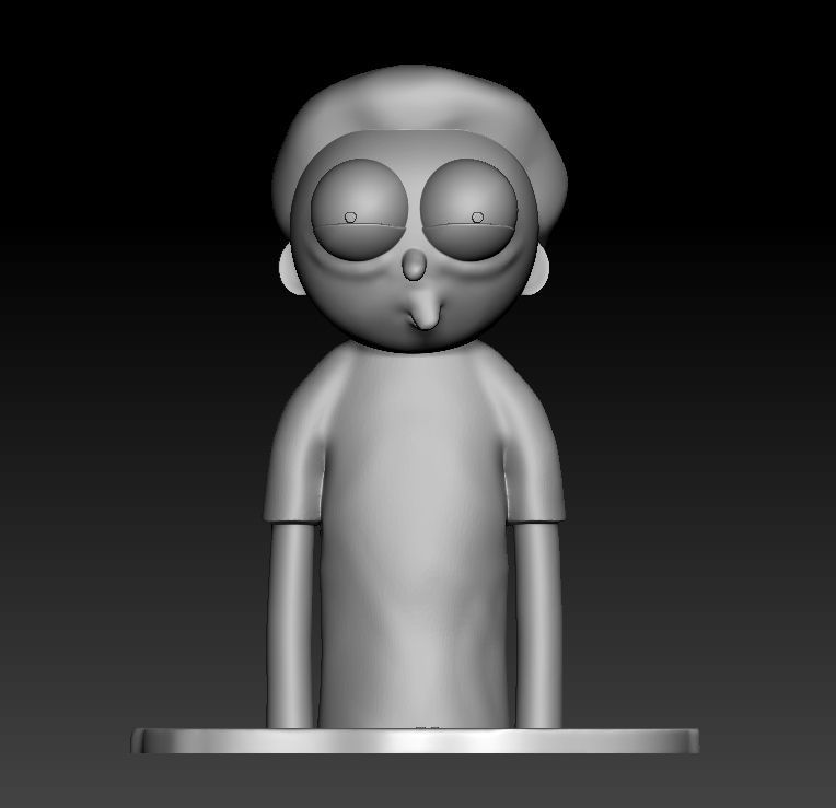 Morty and Rick 3D print model_6