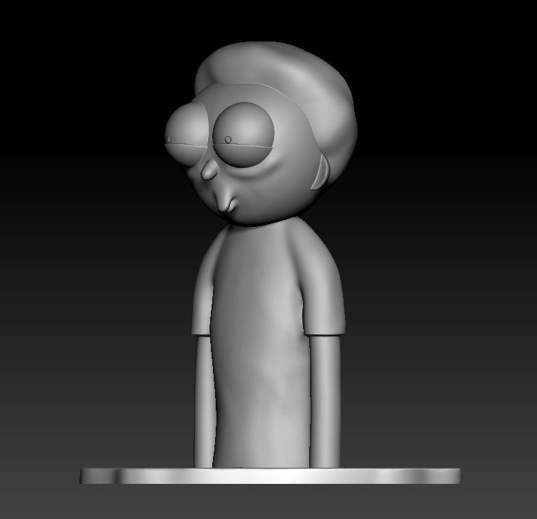 Morty and Rick 3D print model_7