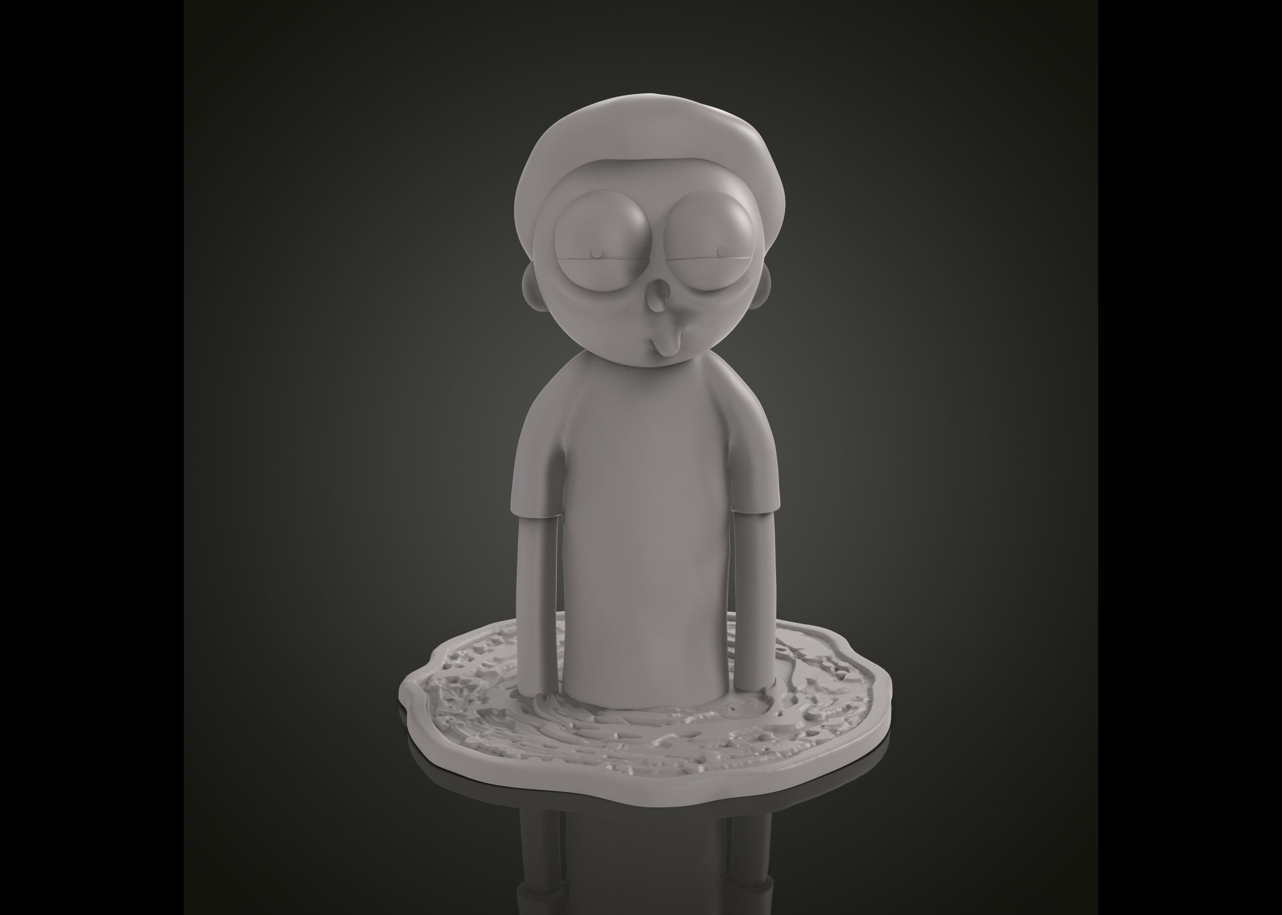 Morty and Rick 3D print model_14