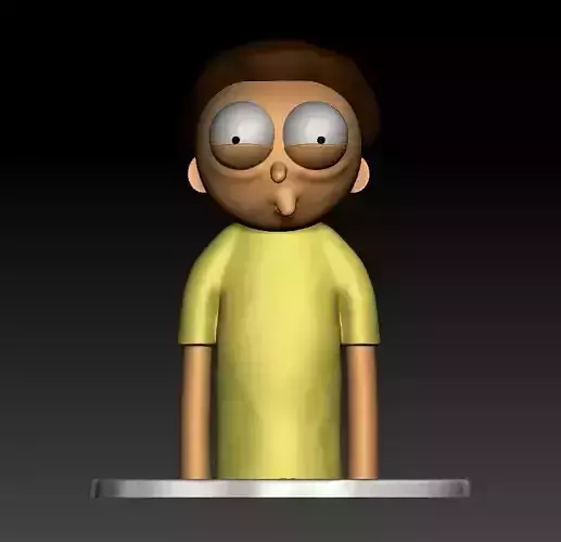 Morty and Rick 3D print model
