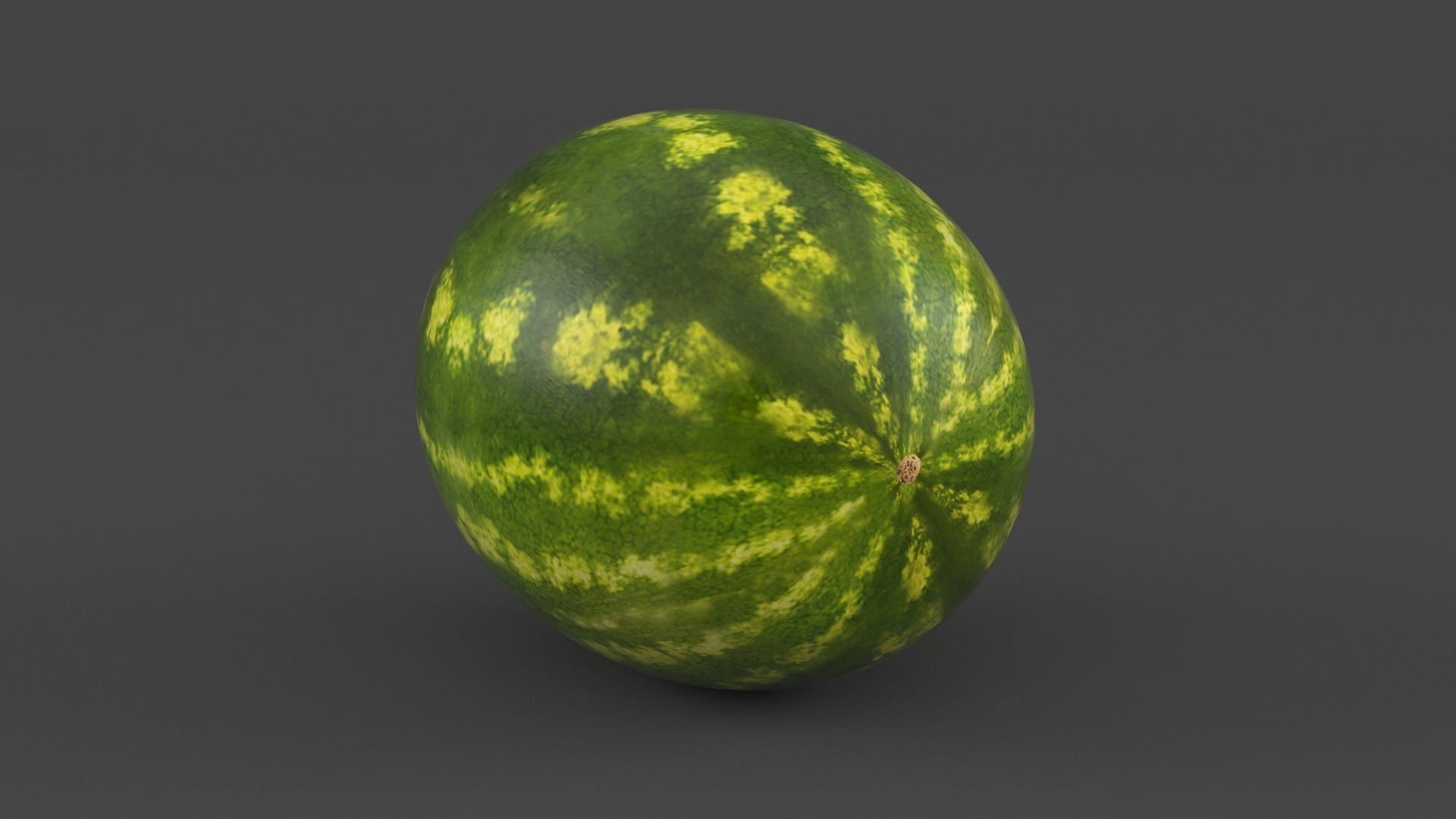 Watermelon 3D model_2