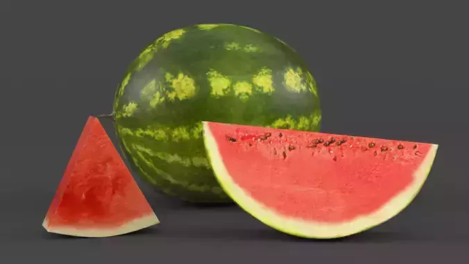 Watermelon 3D model