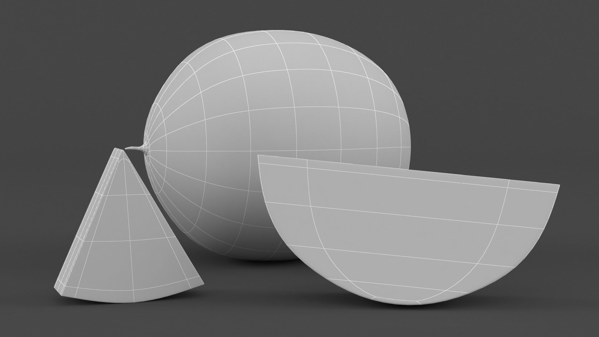 Watermelon 3D model_7