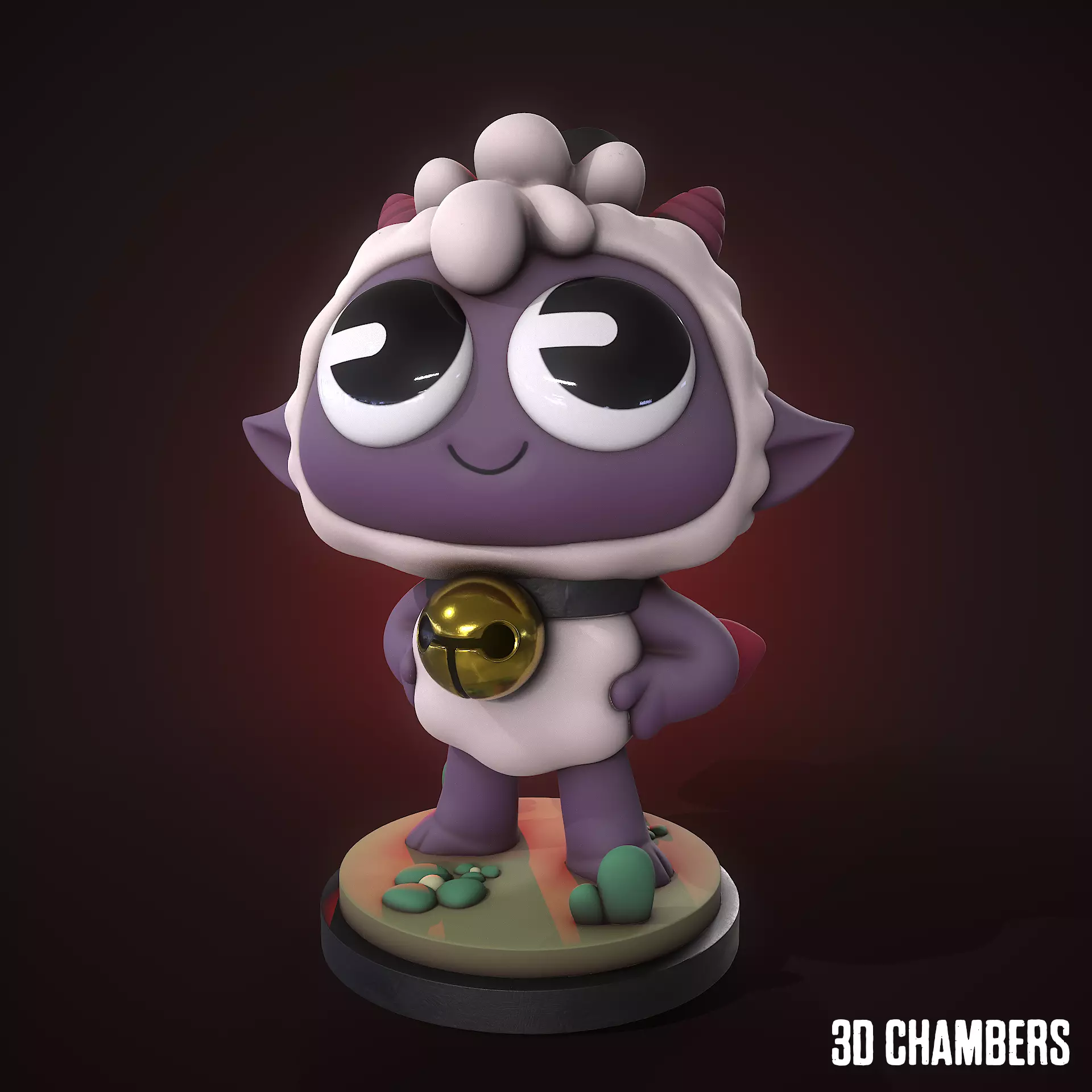 Cult of the Lamb - 3D Print figure 3D print model_0