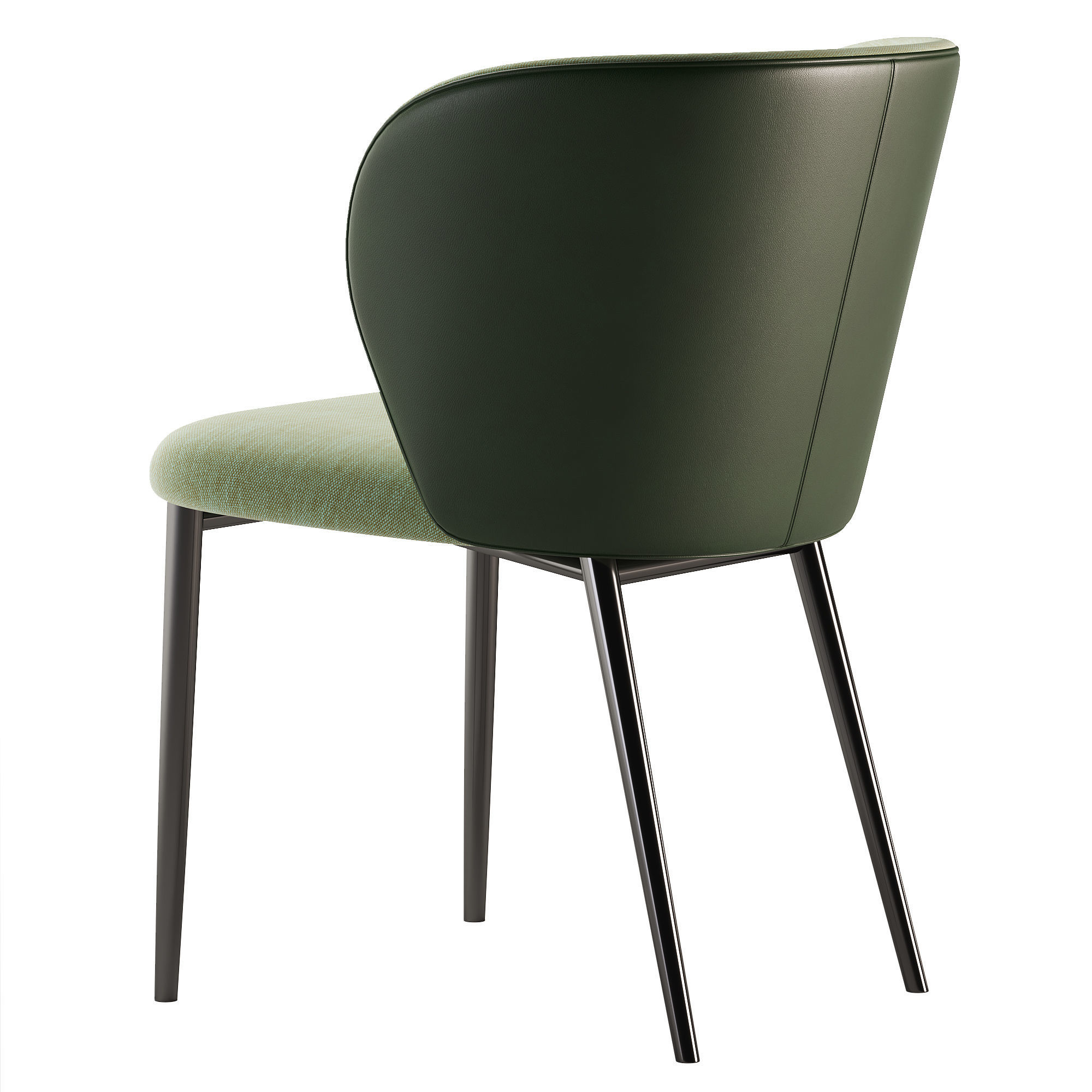 CAPRI chair Low-poly 3D model_1