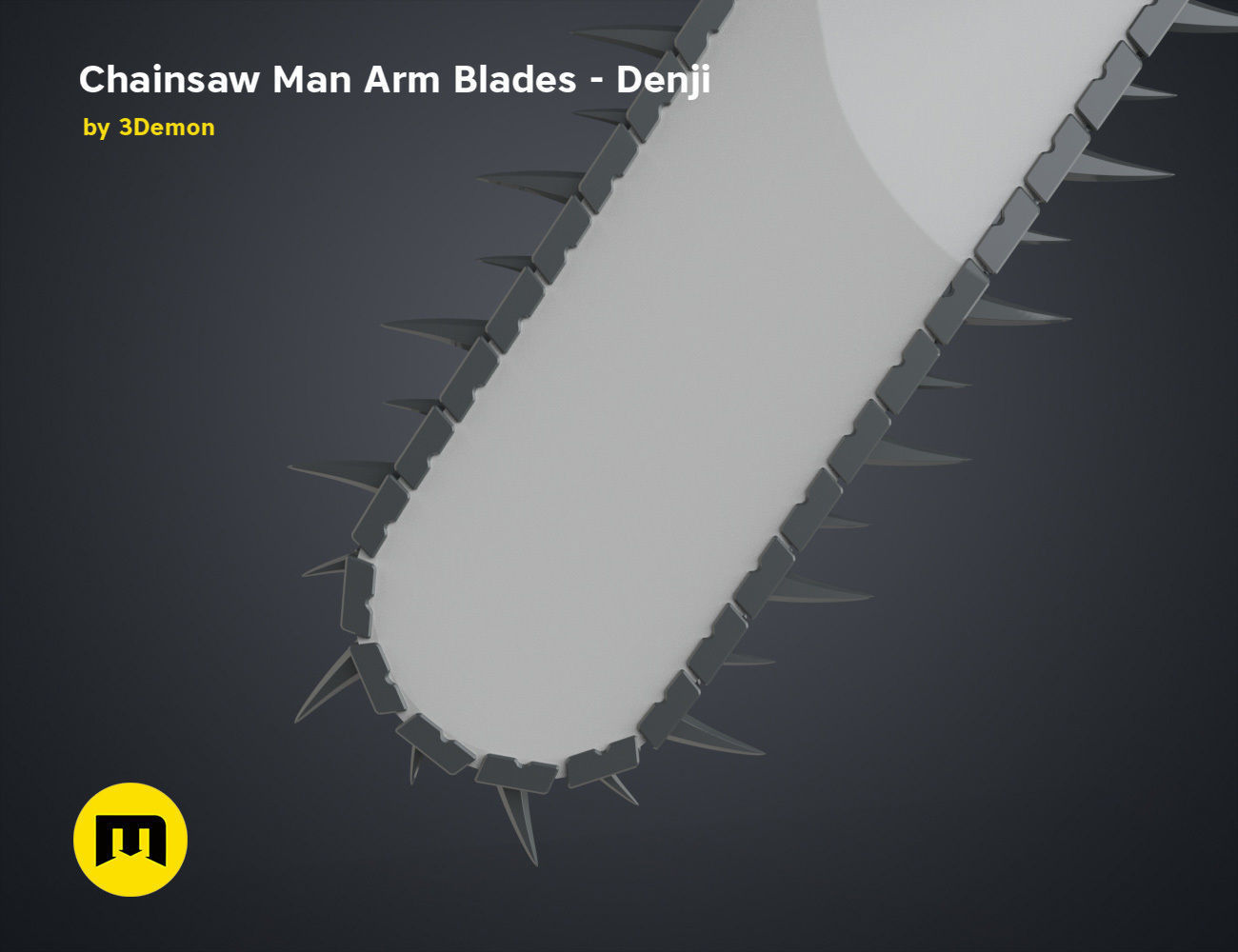 Chainsaw Man Arm Blades - Denji 3D print model_5