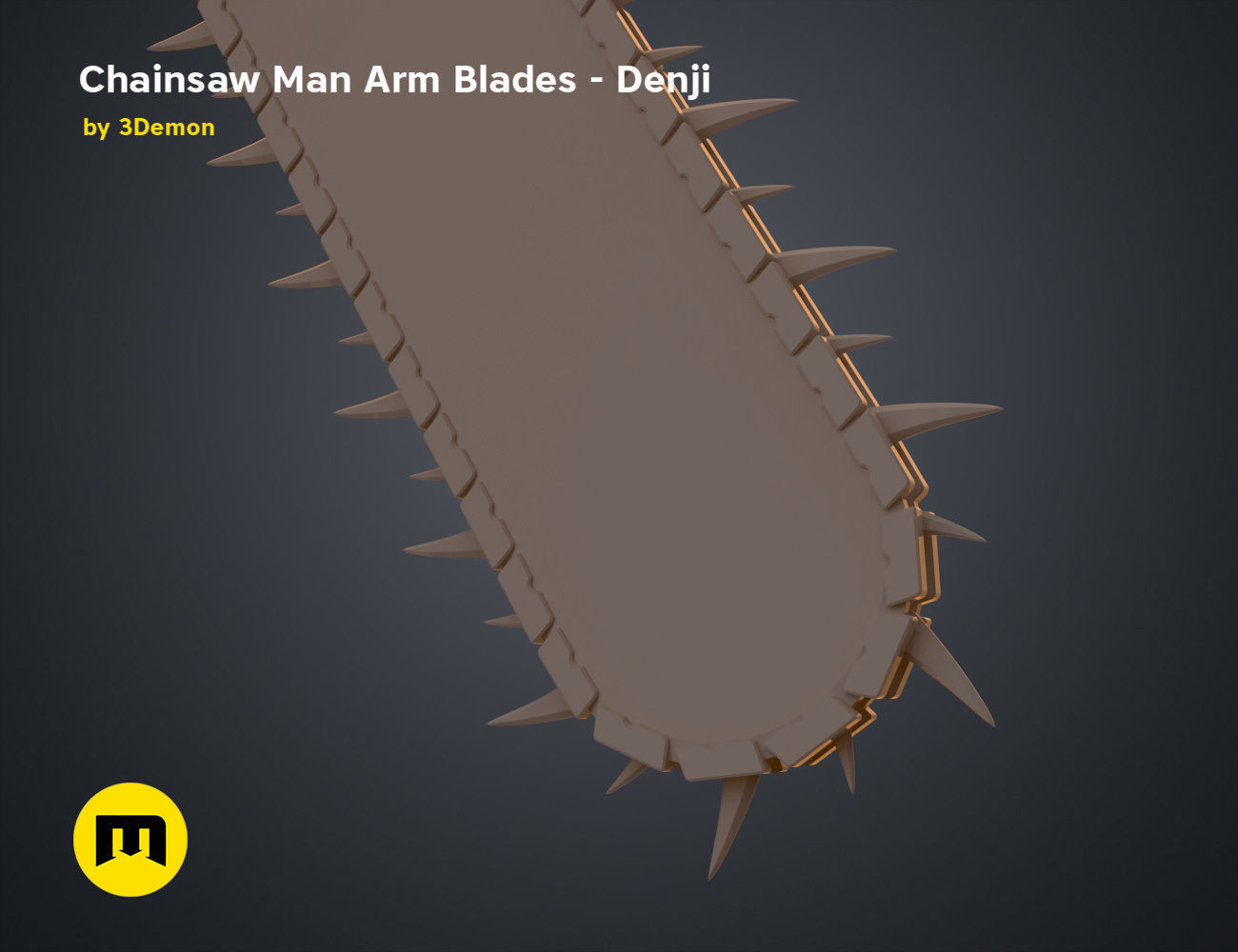 Chainsaw Man Arm Blades - Denji 3D print model_11