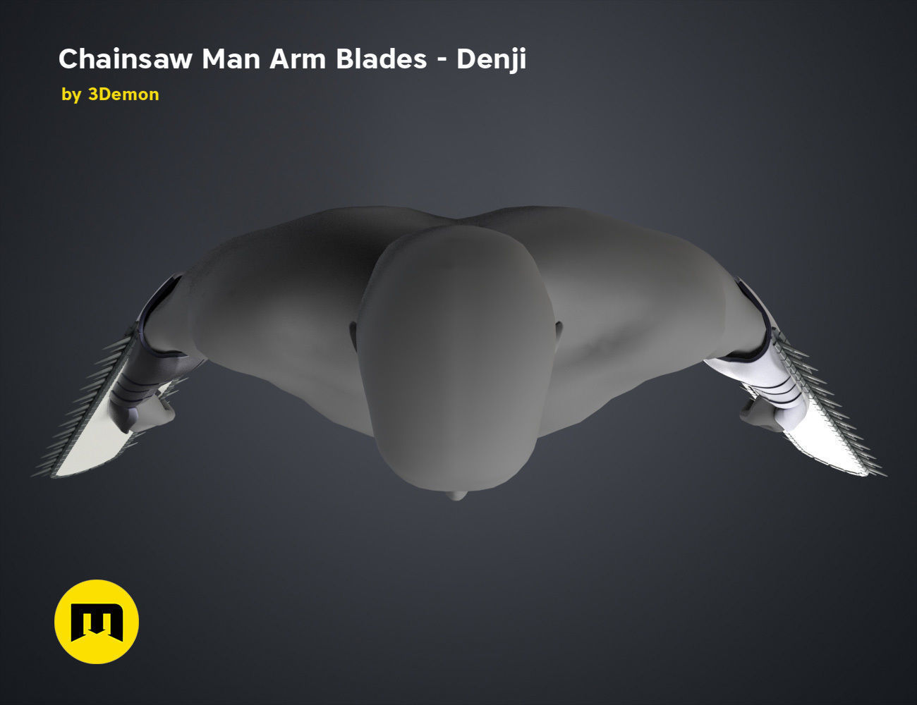 Chainsaw Man Arm Blades - Denji 3D print model_24