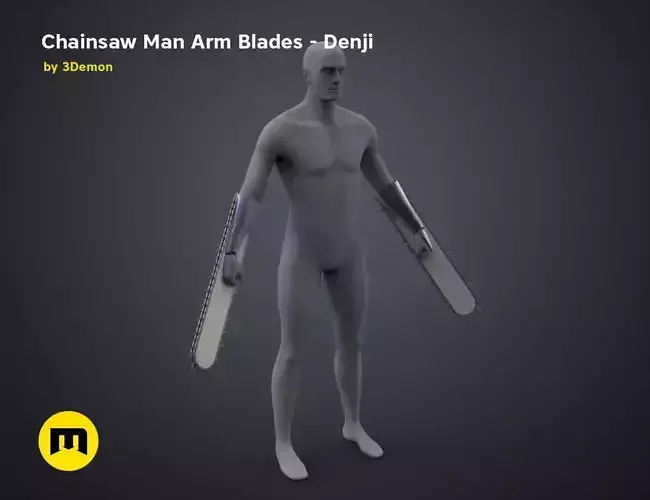 Chainsaw Man Arm Blades - Denji 3D print model