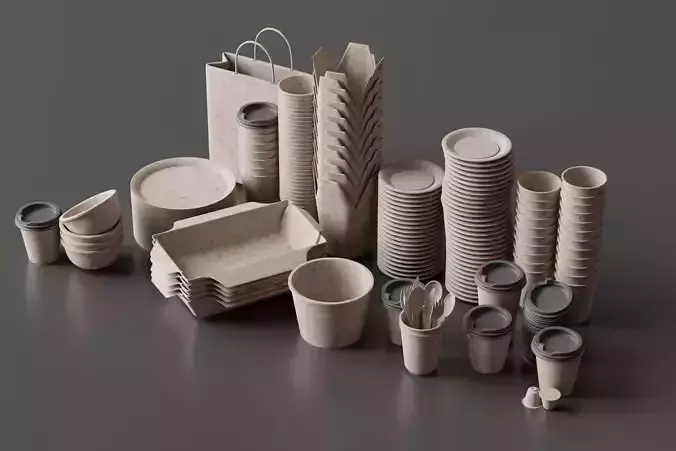 eco friendly tableware collection