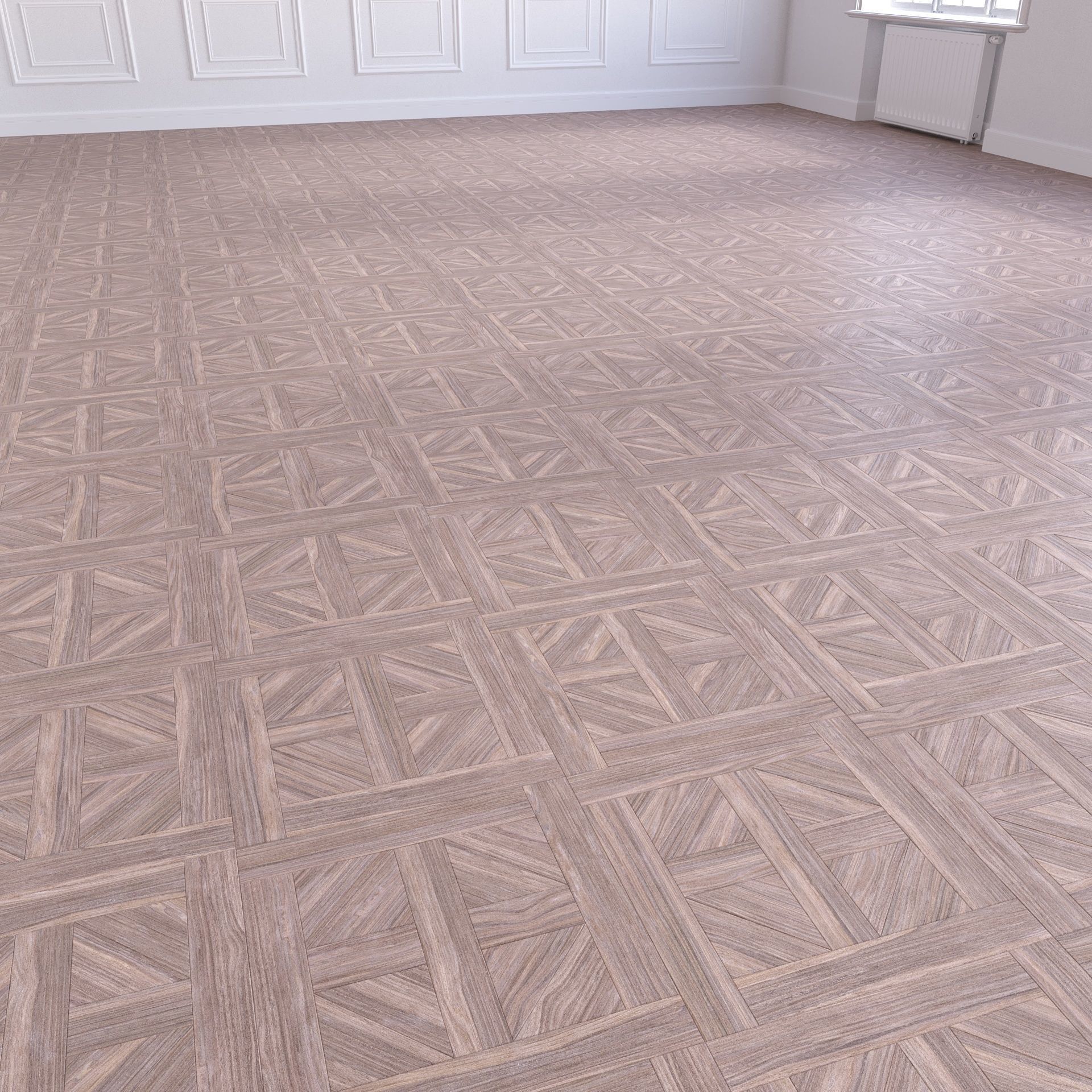 Parquet - Laminate - Wooden floor 3 in 1 3D model_15