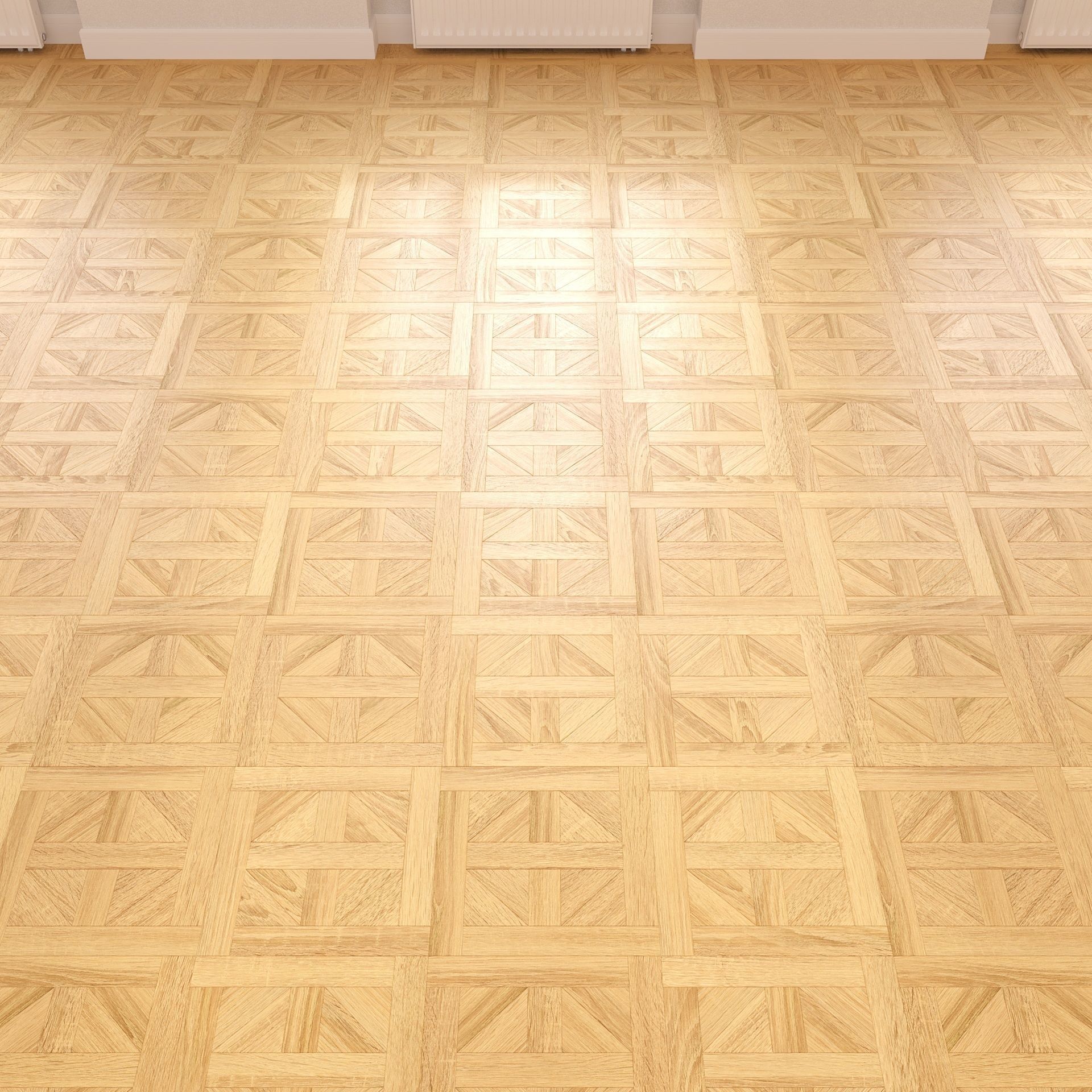 Parquet - Laminate - Wooden floor 3 in 1 3D model_11