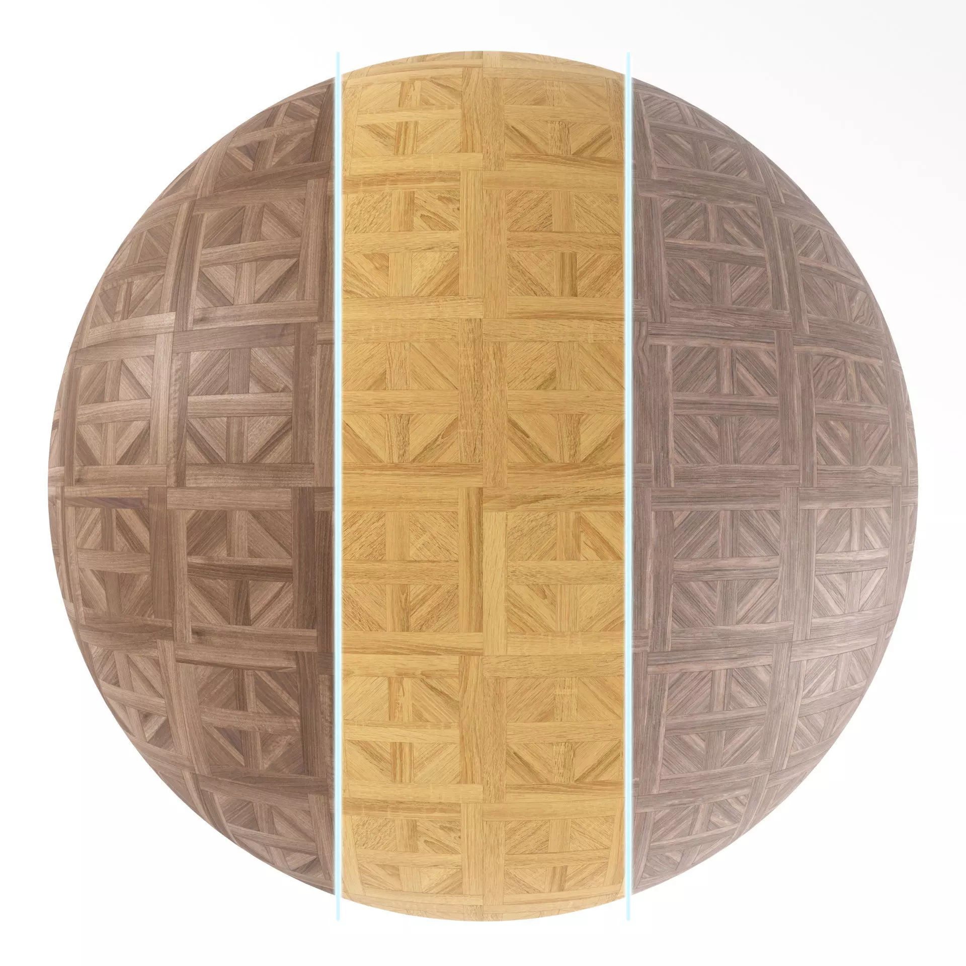 Parquet - Laminate - Wooden floor 3 in 1 3D model_0