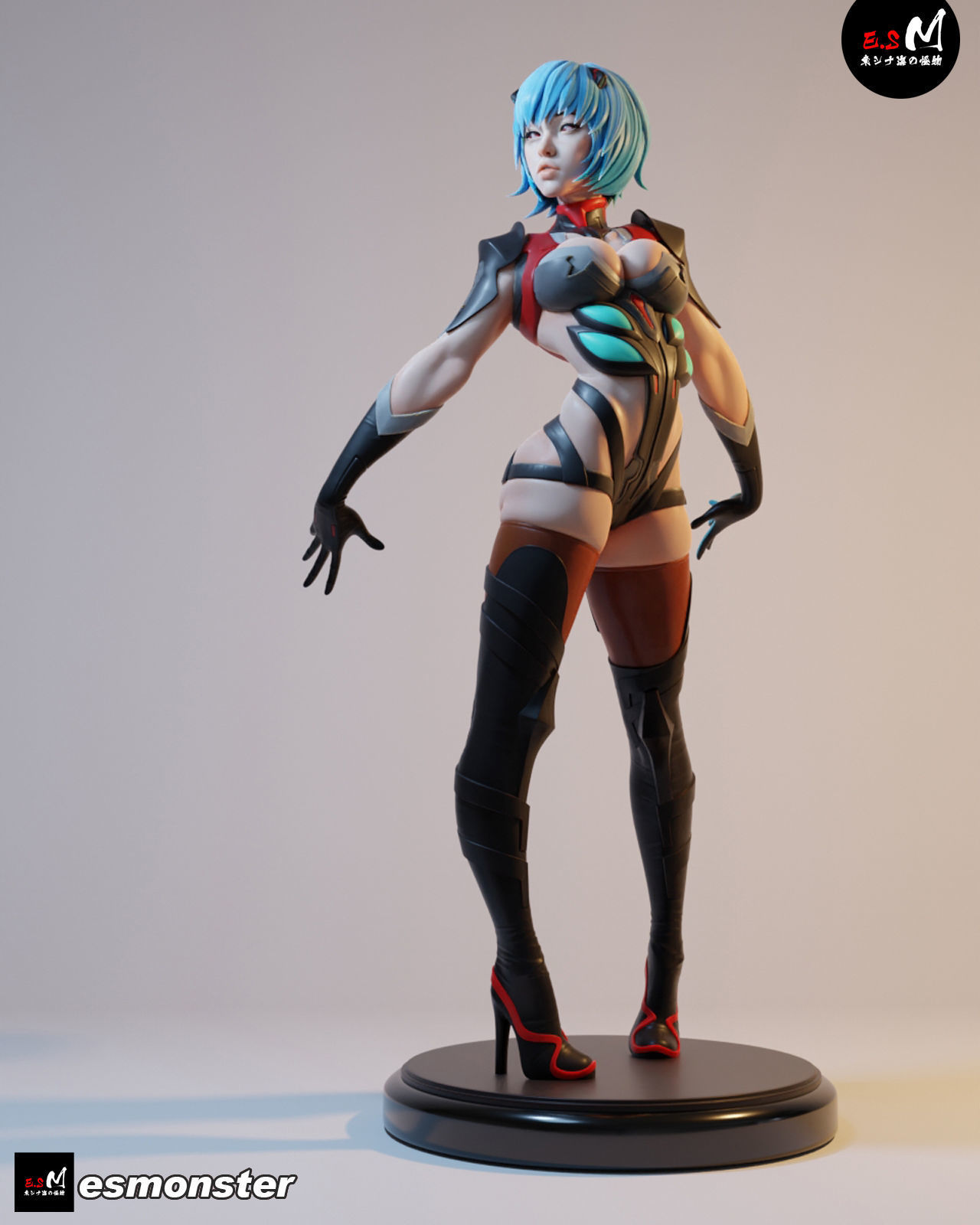 EVA Ayanami Rei 3D print model_8
