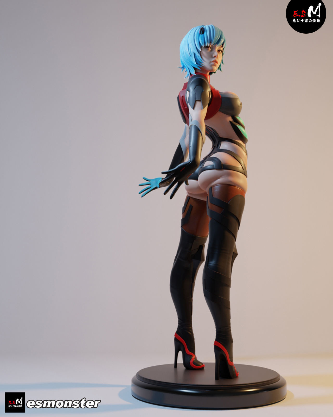 EVA Ayanami Rei 3D print model_7