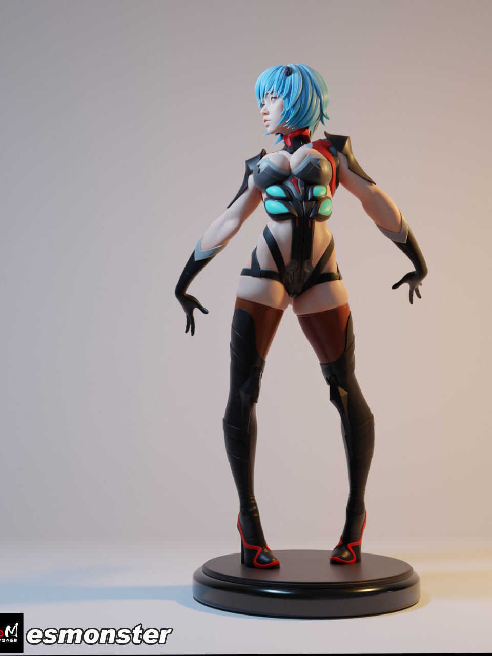 EVA Ayanami Rei 3D print model_16