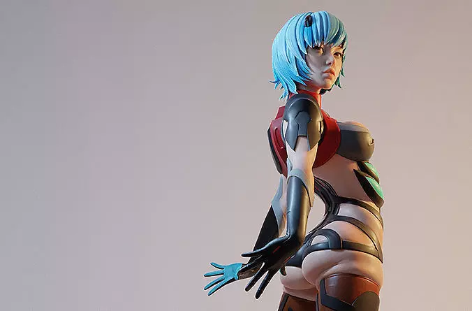 EVA Ayanami Rei 3D print model_0
