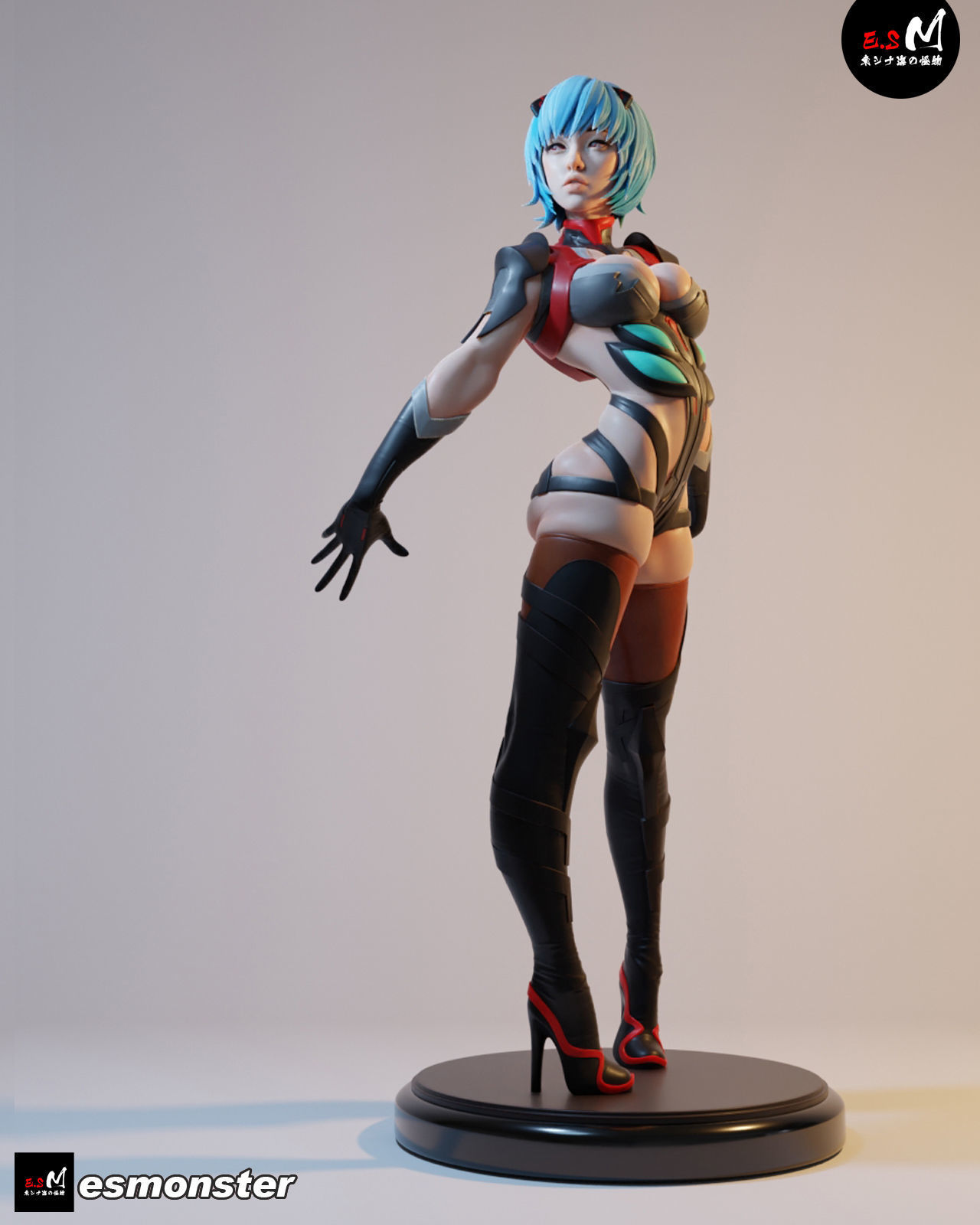 EVA Ayanami Rei 3D print model_4