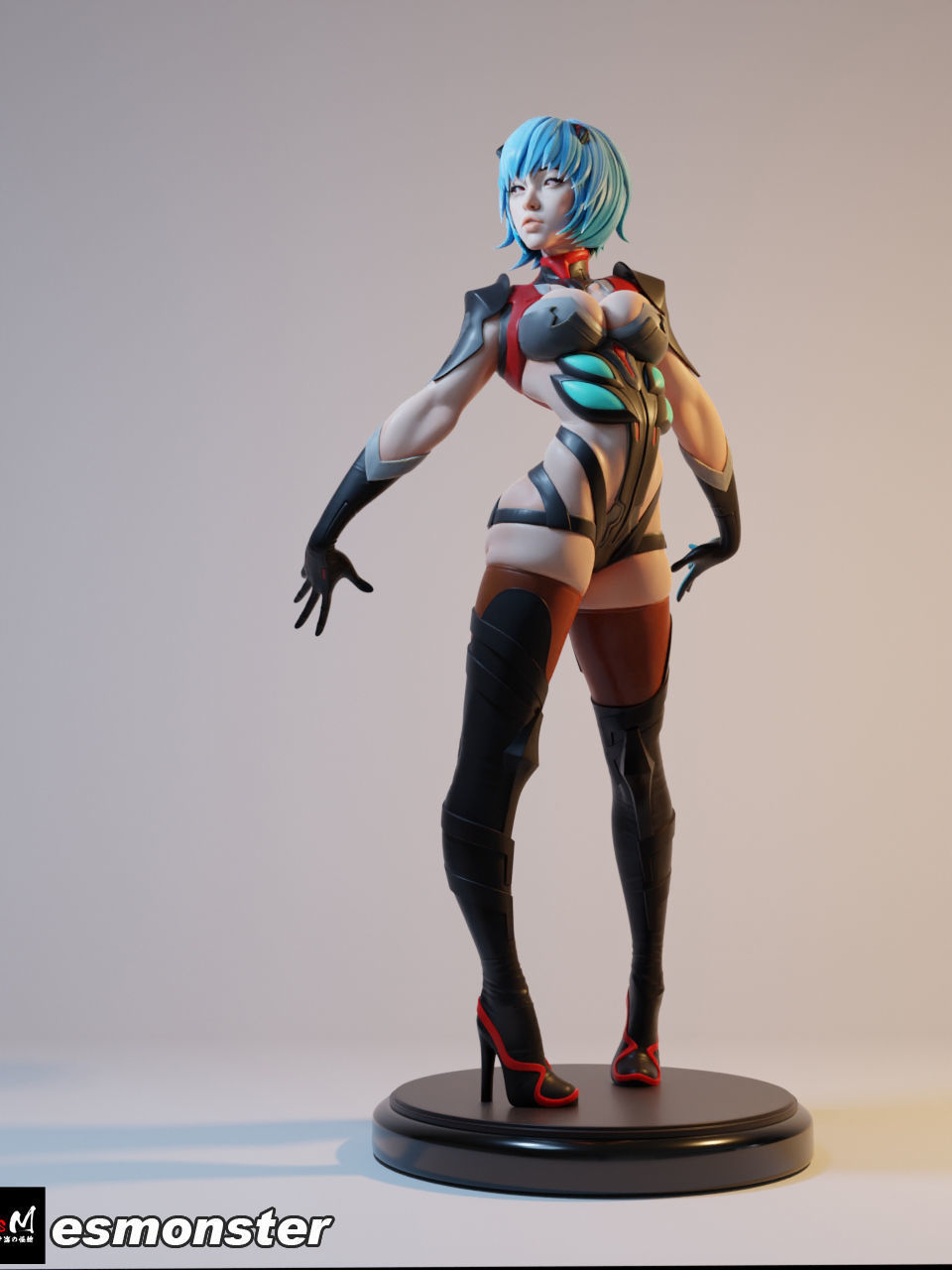 EVA Ayanami Rei 3D print model_11