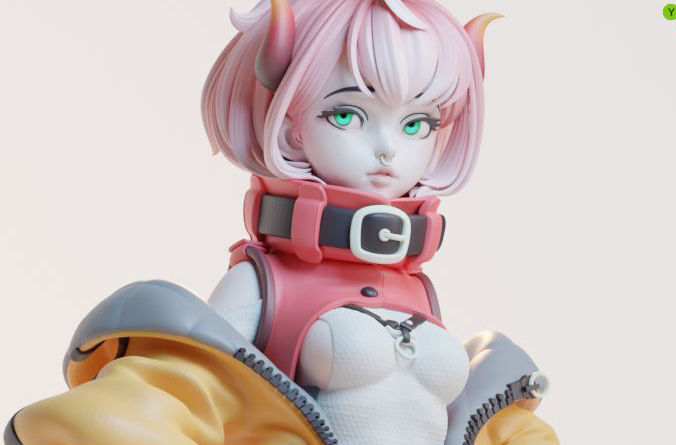 East Sea mythology bull devil 3D print model_1
