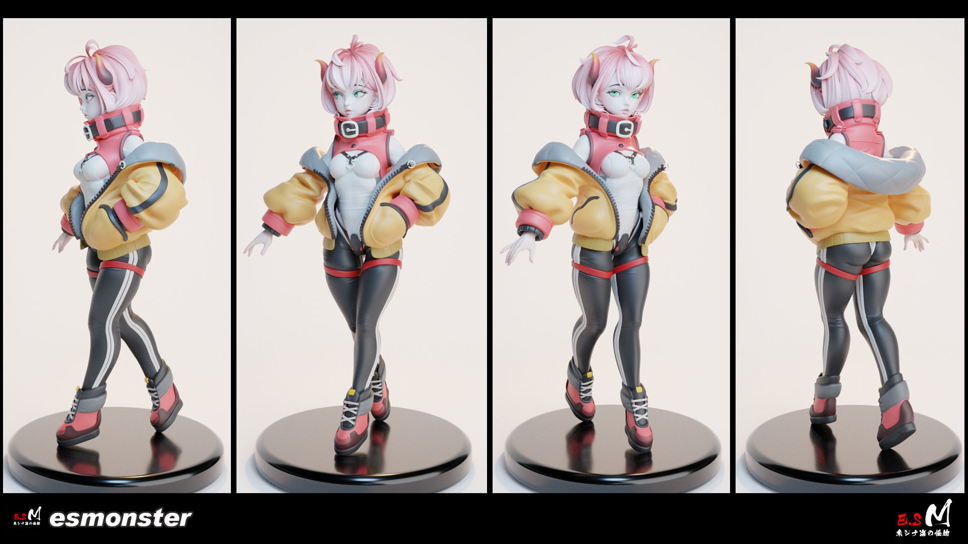 East Sea mythology bull devil 3D print model_19