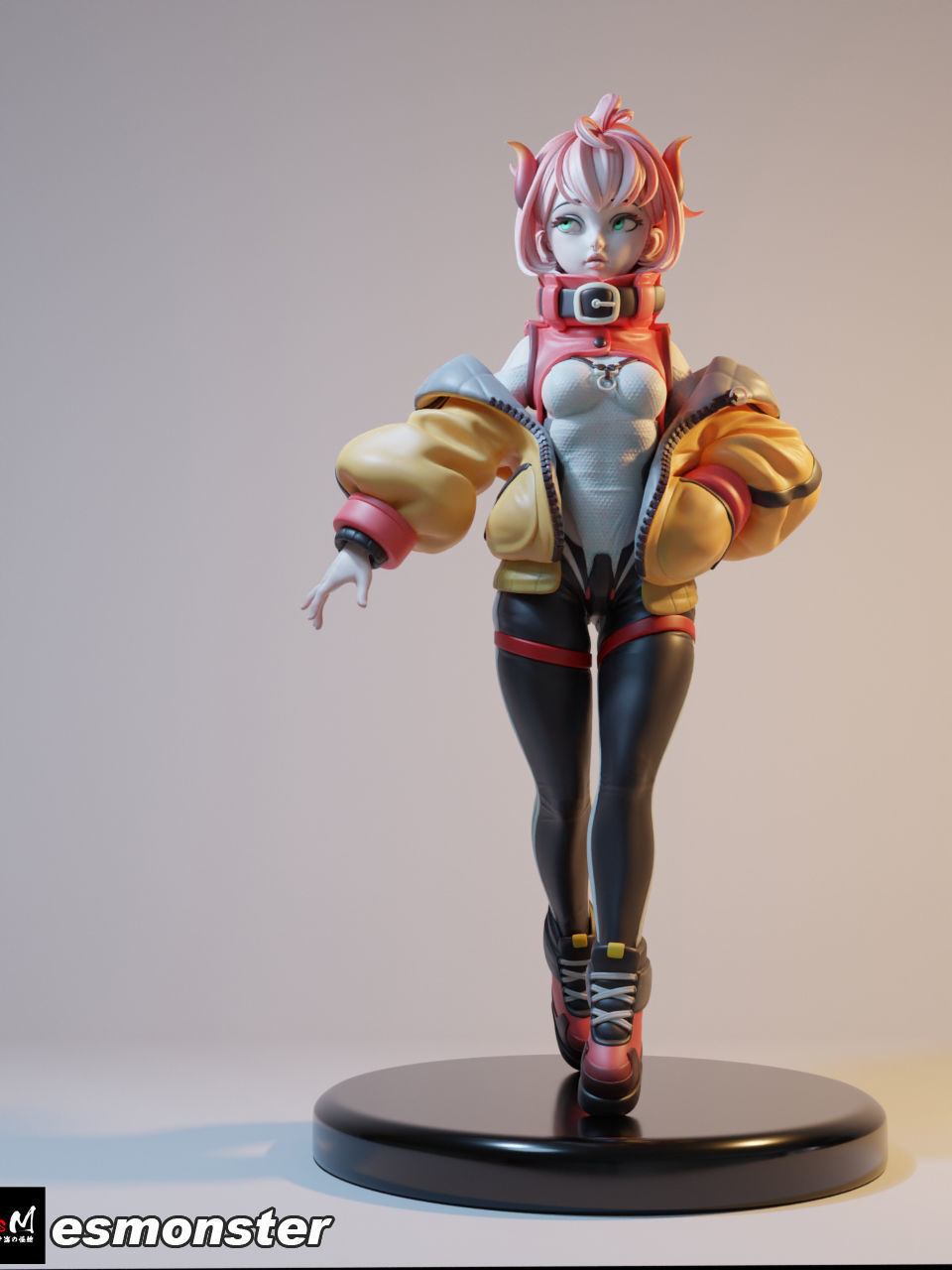 East Sea mythology bull devil 3D print model_2