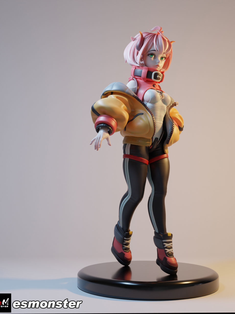 East Sea mythology bull devil 3D print model_5