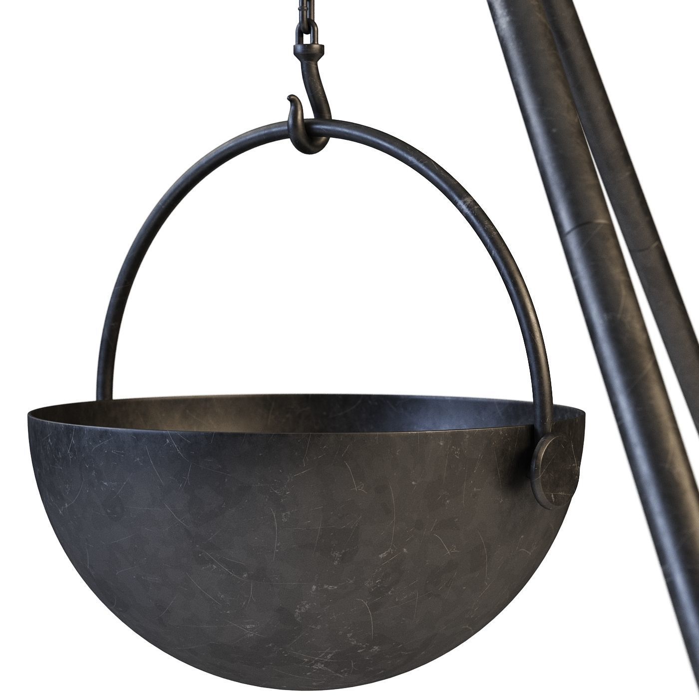 The Dude Cowboy Cauldron 3D model_1