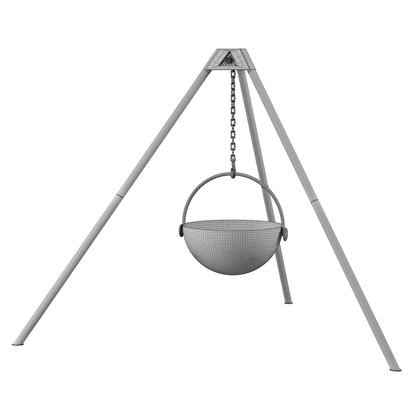 The Dude Cowboy Cauldron 3D model_3