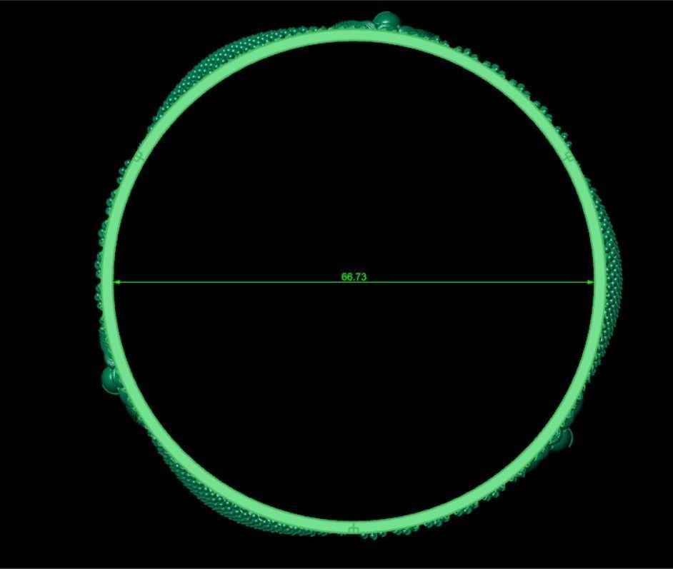 BEAUTIFUL INDIAN BANGLE 3D print model_8