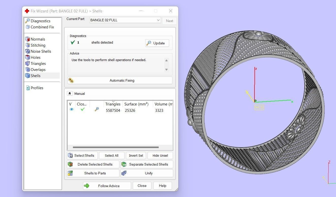 BEAUTIFUL INDIAN BANGLE 3D print model_9