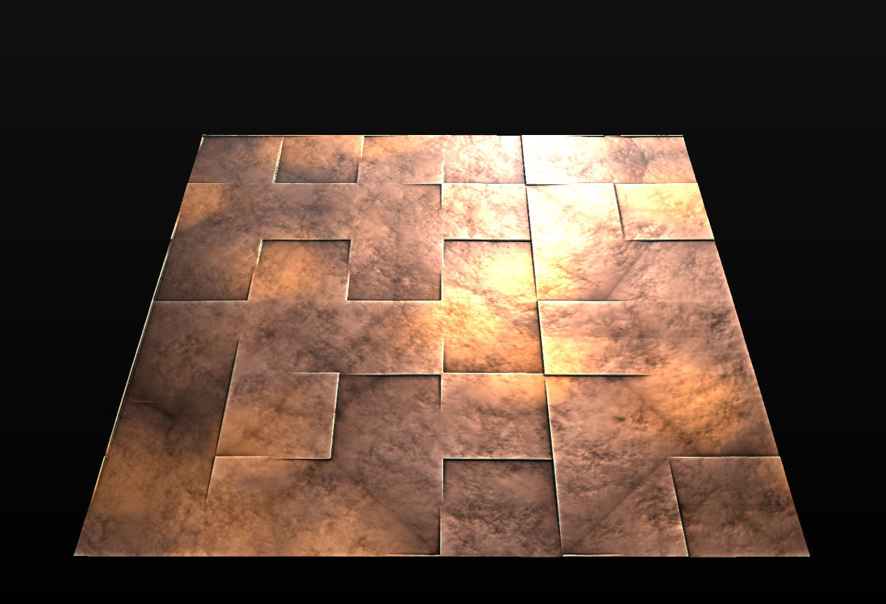 10 Seamless Metal Panels and Grids PBR Materials - Set 2 Texture_2