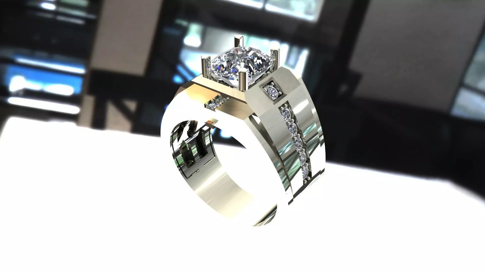 Ring 72  3D print model_0