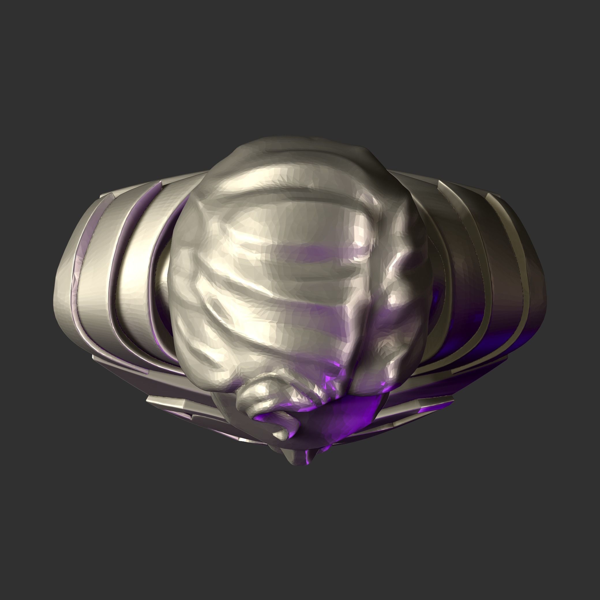 MINI BUST SUPERMAN 3D print model_10