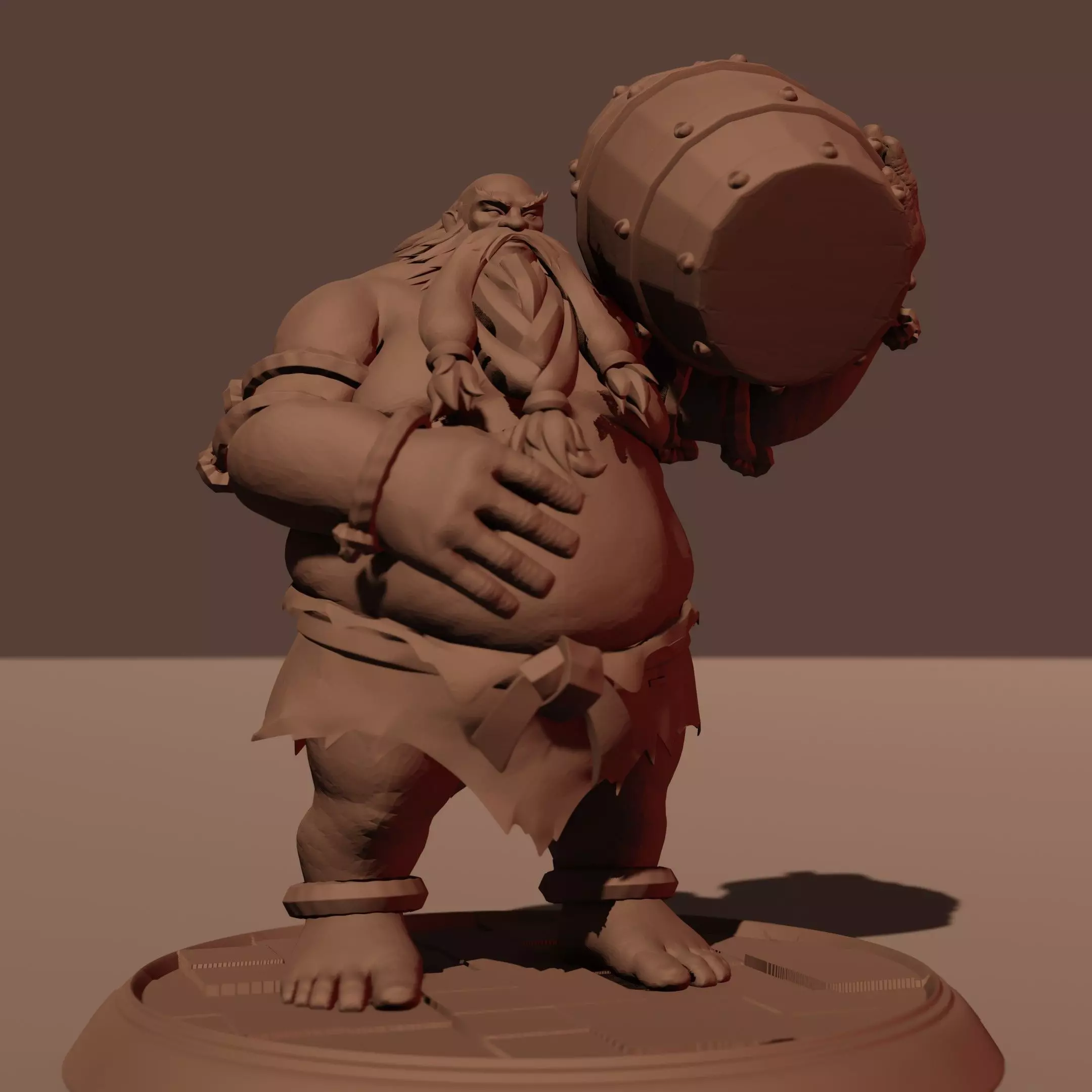 GRAGAS THE RABBLE ROUSER 3D print model_0