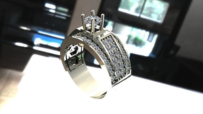 Ring 74  3D print model