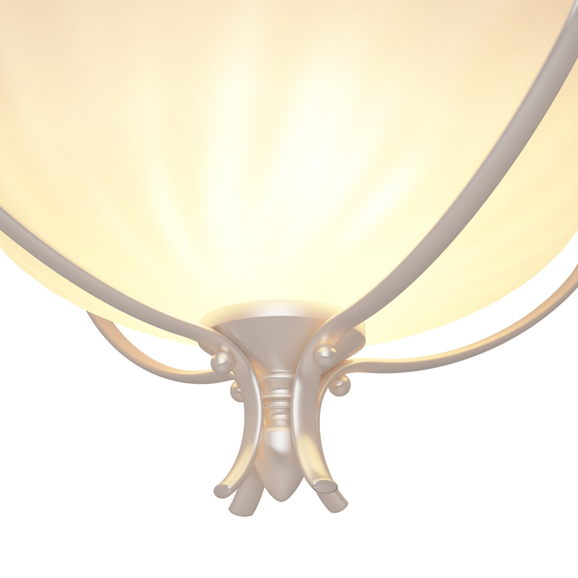 Classic Pendant Chandelier 3D model_3
