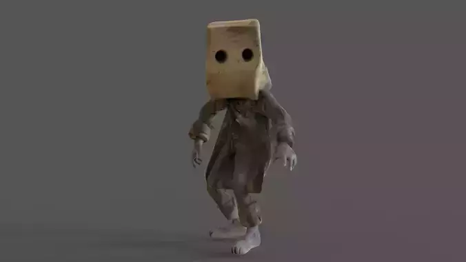 Little Nightmares II Mono Low-poly 3D model