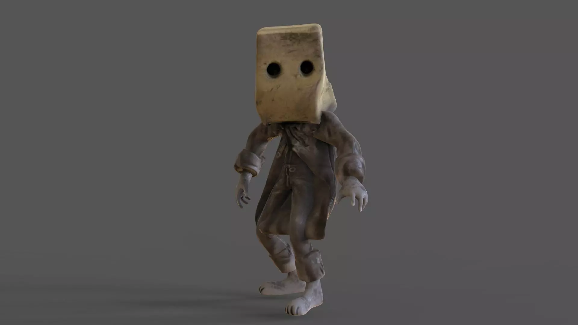 Little Nightmares II Mono Low-poly 3D model_0