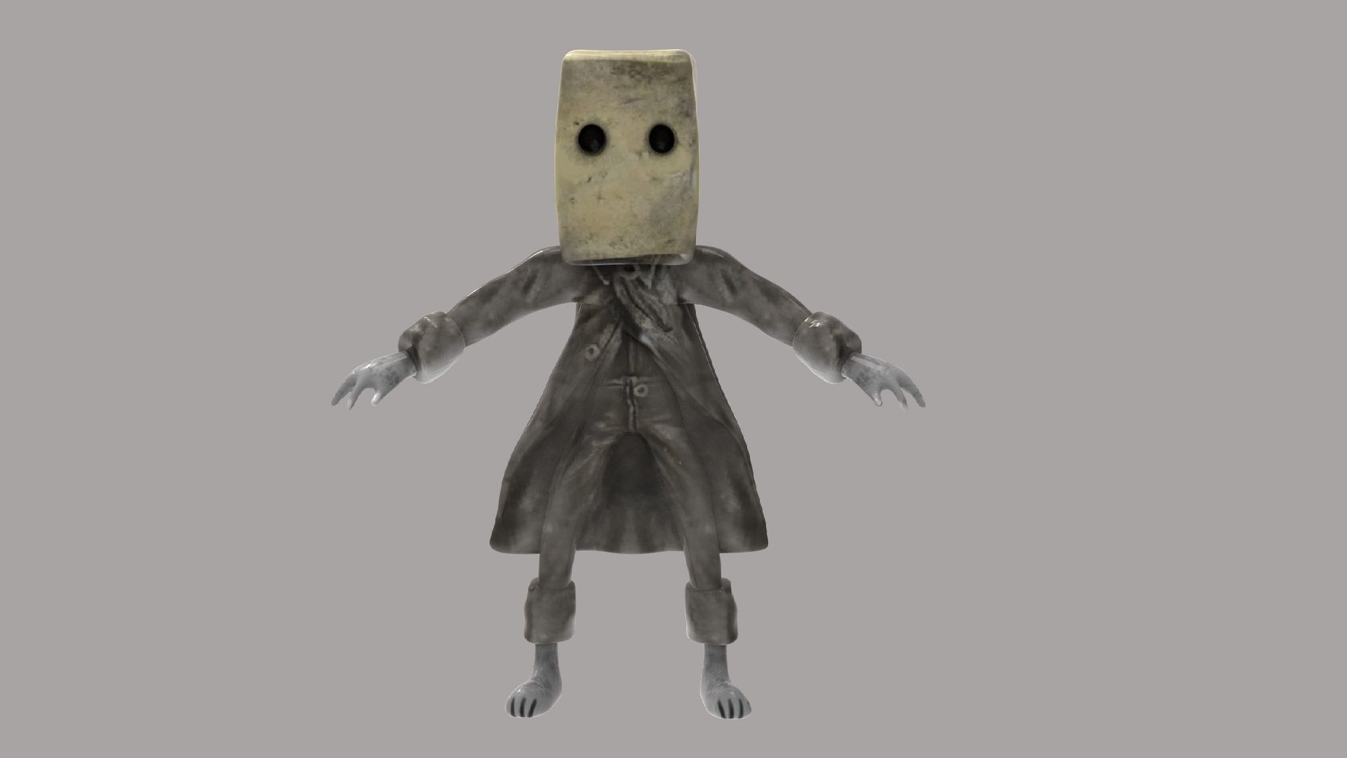Little Nightmares II Mono Low-poly 3D model_4