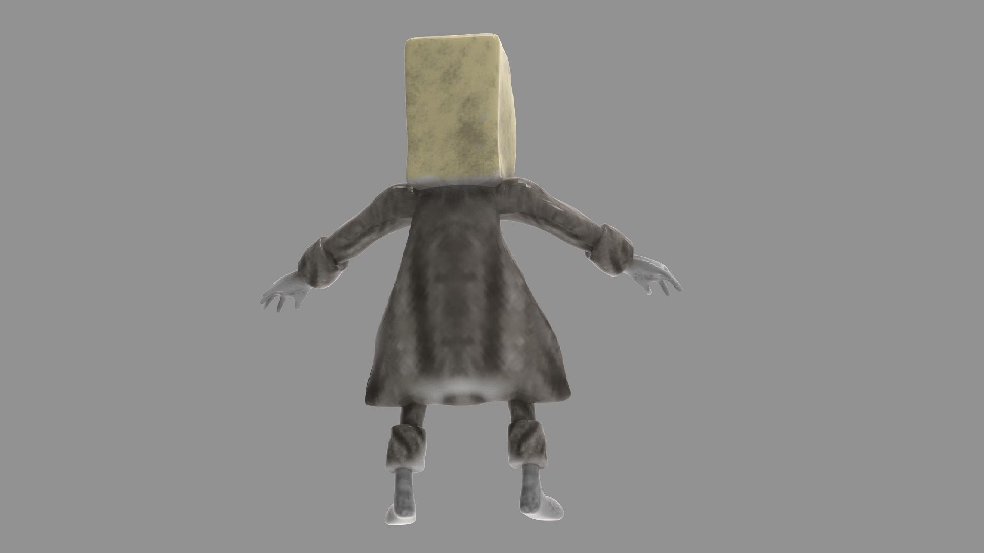 Little Nightmares II Mono Low-poly 3D model_3