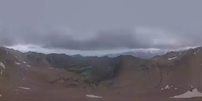 HDR - Flying High Above The Moraine Lakes