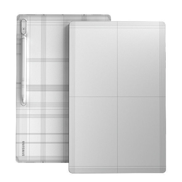 Samsung GALAXY Tab S8 Ultra Low-poly 3D model_2