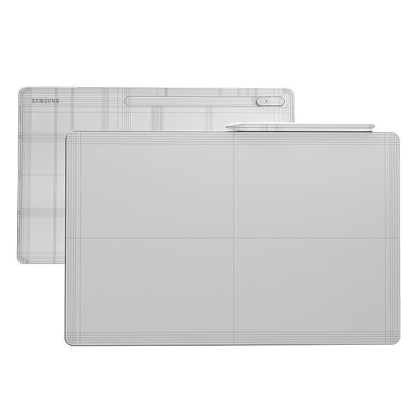 Samsung GALAXY Tab S8 Ultra Low-poly 3D model_3