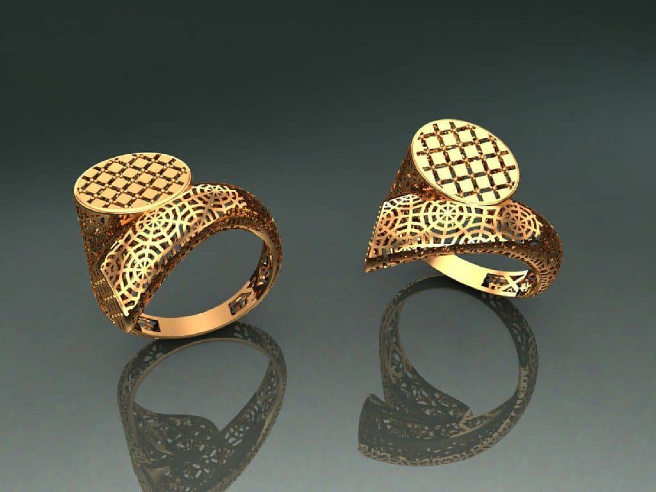 fusion turkishe rings  3D print model_37