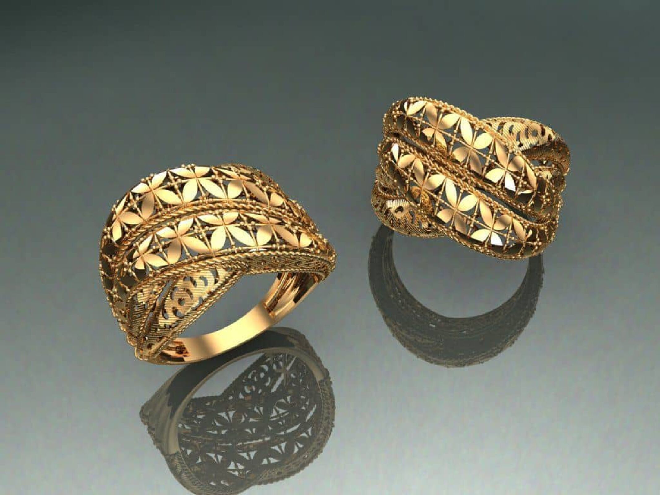 fusion turkishe rings  3D print model_13