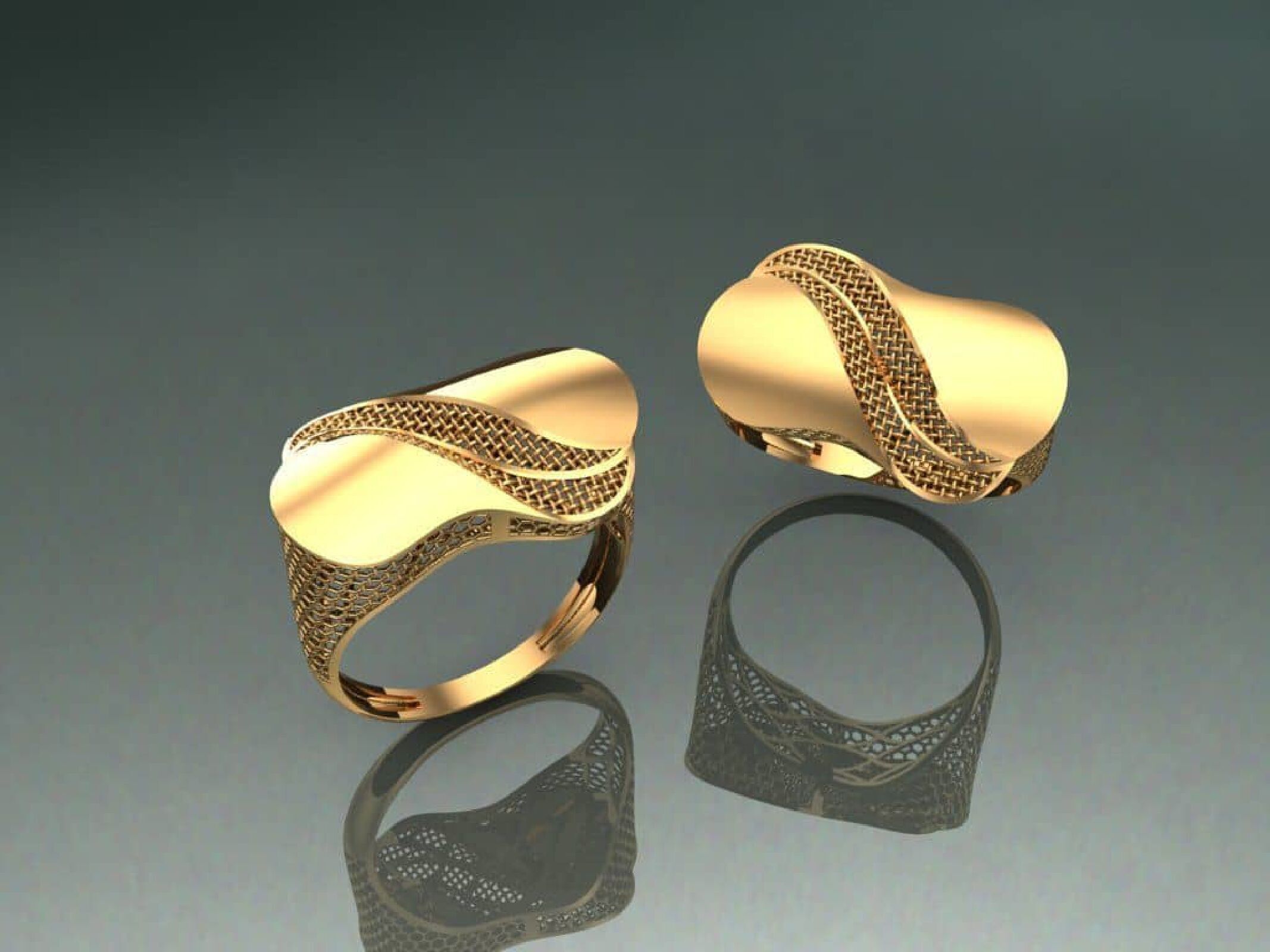 fusion turkishe rings  3D print model_49